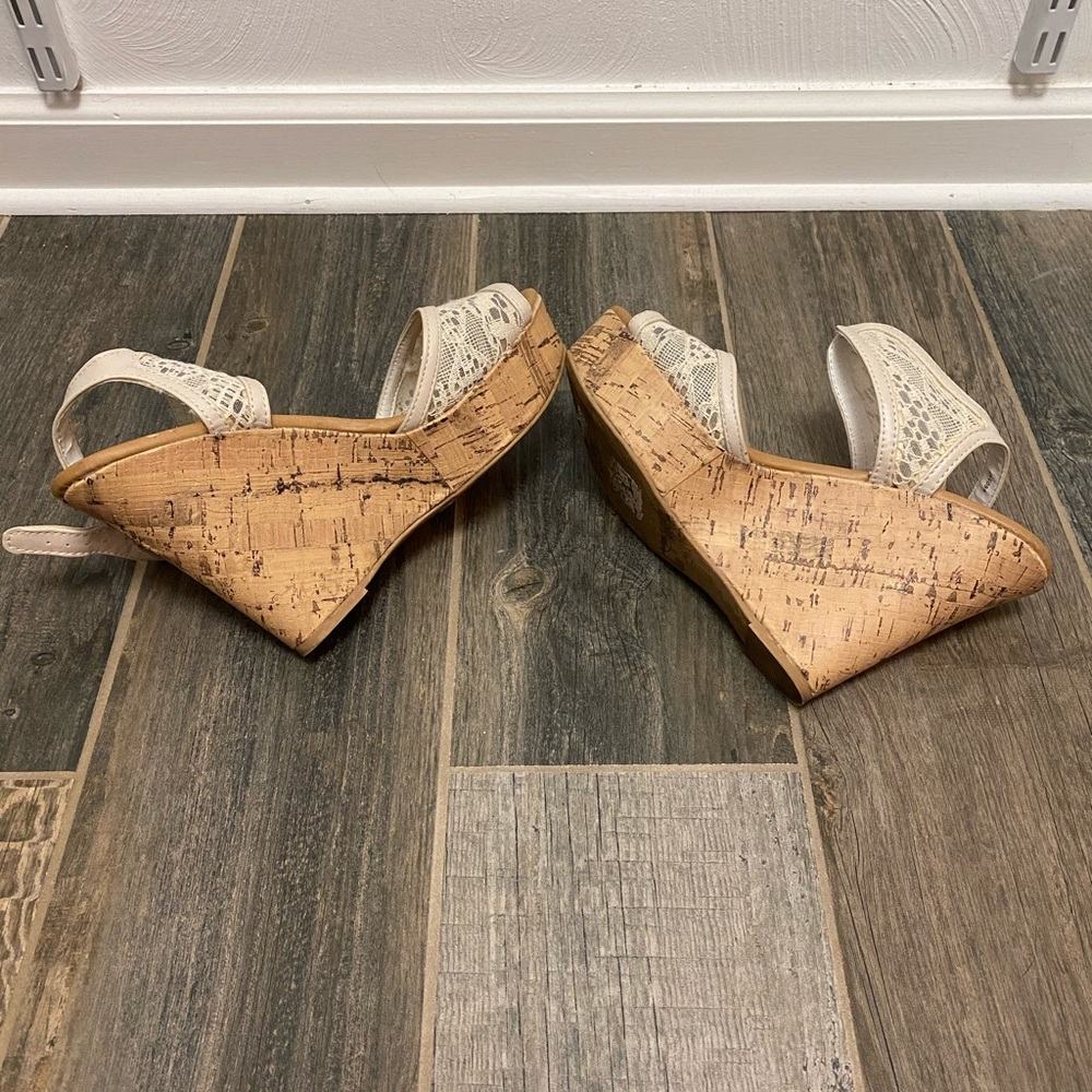Wedge Lacey Heels